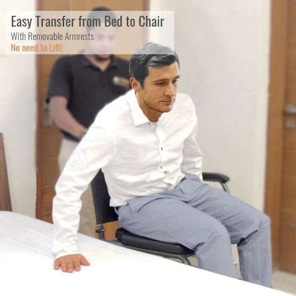 Frido - 2000 Commode Wheelchair (with Top Seat)