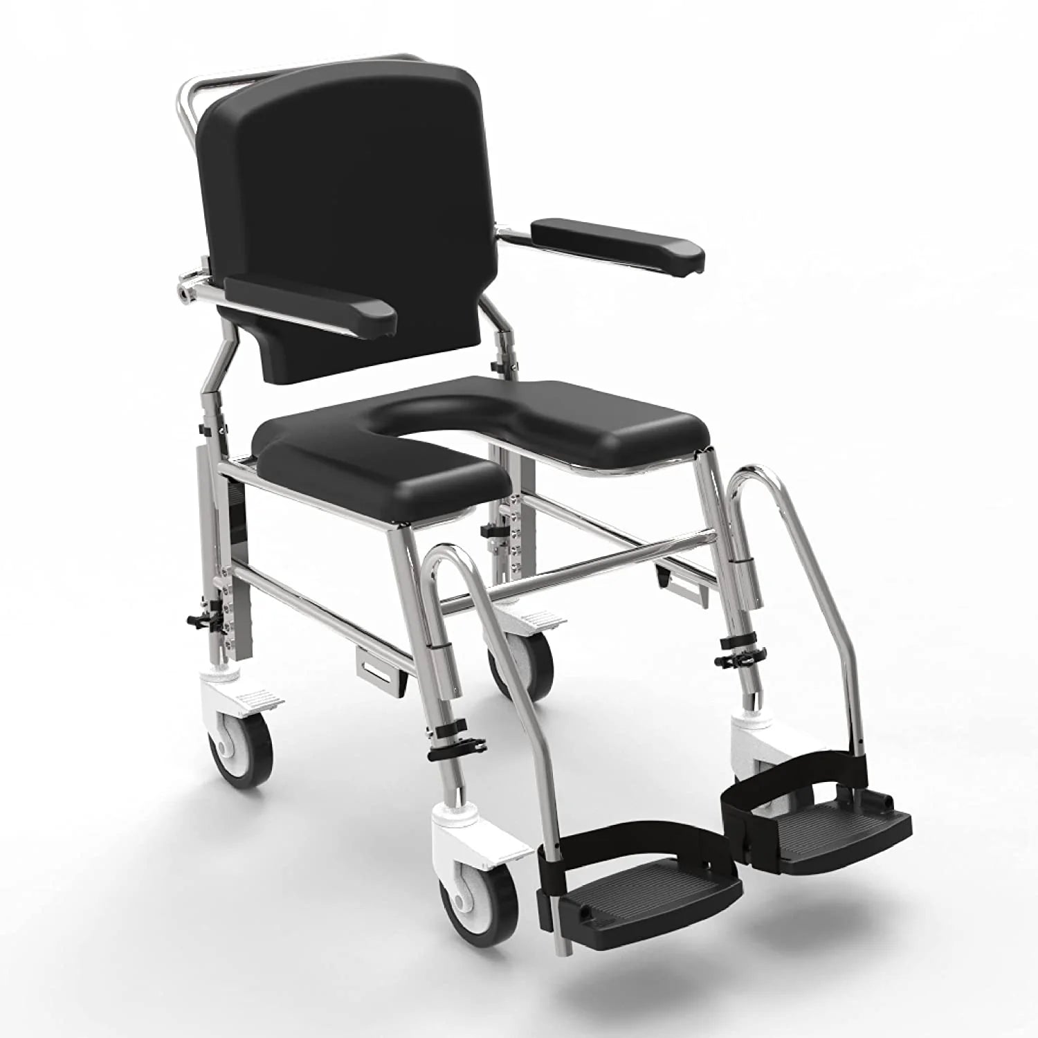 Prime SAS100 | Attendant Propelled Shower Commode Wheelchair