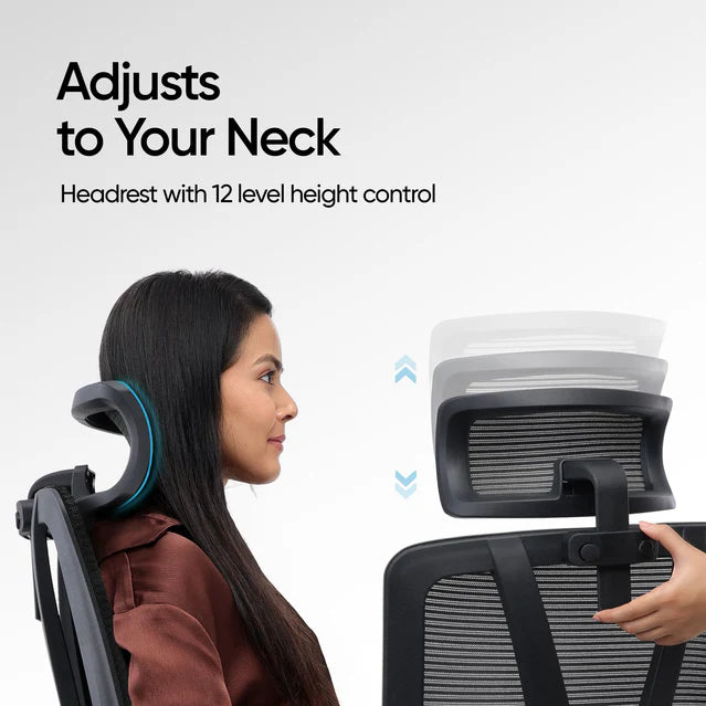 Frido AeroMesh Classic Ergo Chair - With Headrest