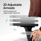 Frido AeroMesh Classic Ergo Chair - With Headrest