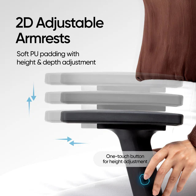 Frido AeroMesh Classic Ergo Chair - With Headrest