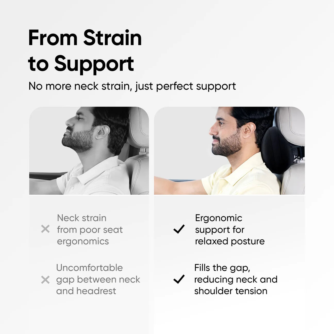 Frido Car Neck Rest Mini Pillow