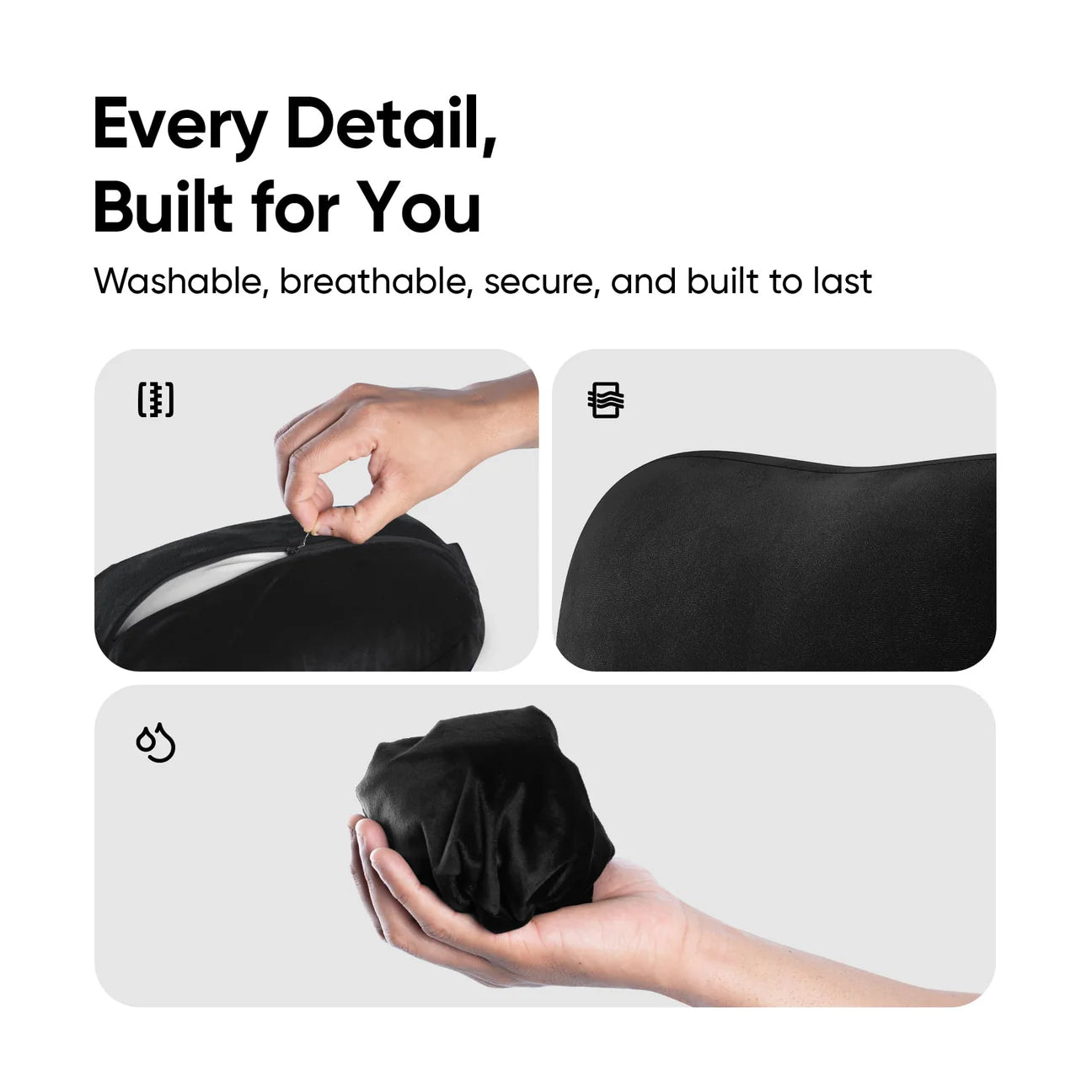 Frido Car Neck Rest Mini Pillow