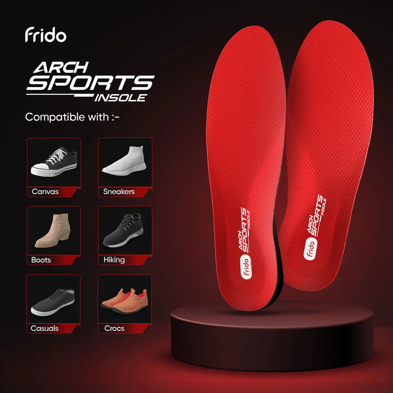 Frido Arch Sports Insole