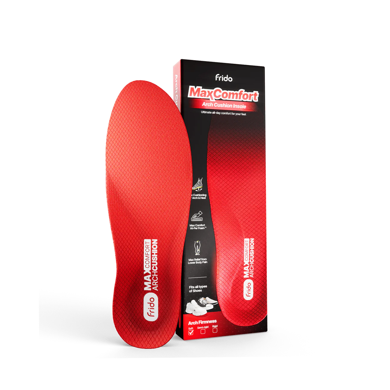 Frido Max Comfort Arch Cushion Insoles