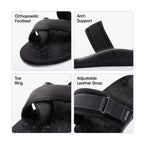 Frido Men's Orthotics Toe Ring Sandals