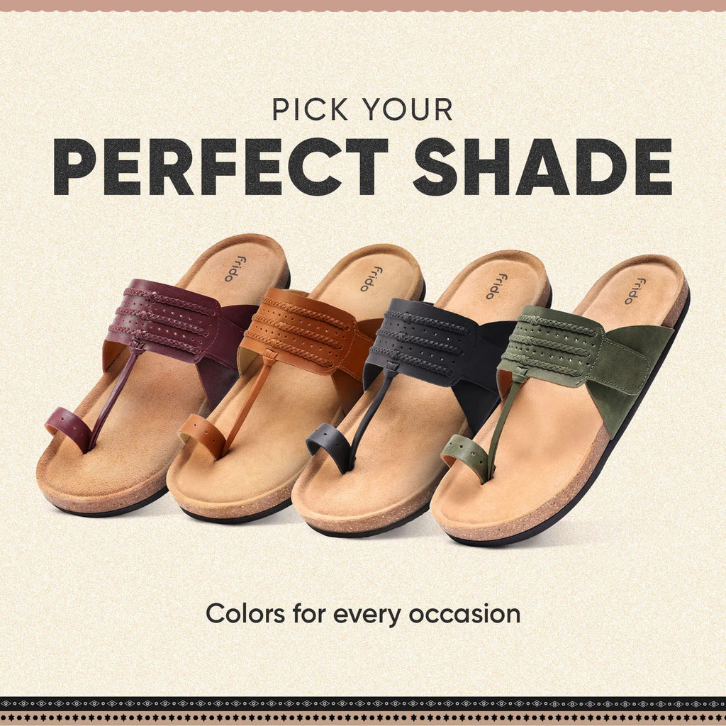 Frido Puneri Chappal - Men