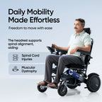 Frido Prime Plus Electric Wheelchair (Single Battery)