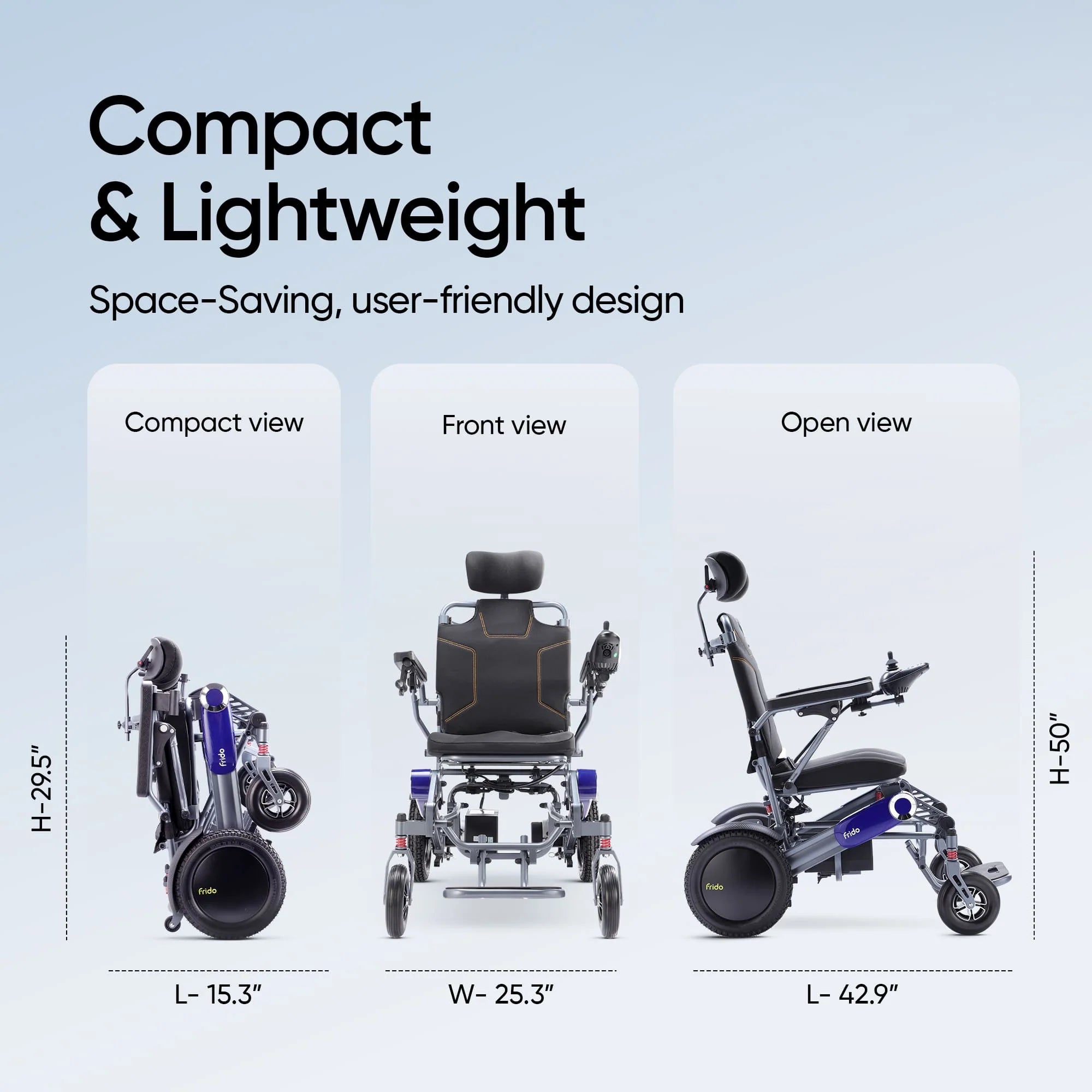 Frido Prime Plus Electric Wheelchair