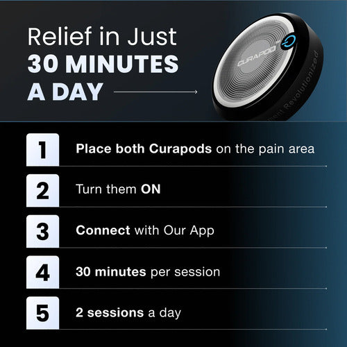 Curapod by Litemed | Non Invasive Pain Management Device