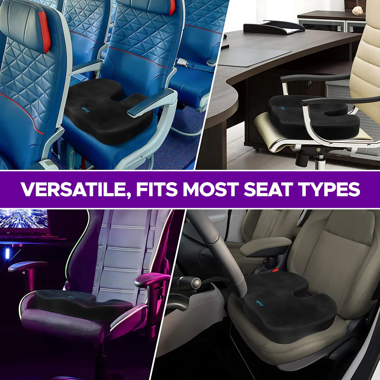 Frido Ultimate Coccyx Seat Cushion