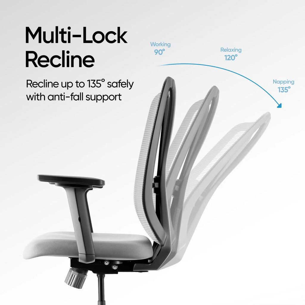 Frido AeroMesh Classic Ergo Chair - Without Headrest