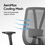 Frido AeroMesh Classic Ergo Chair - Without Headrest
